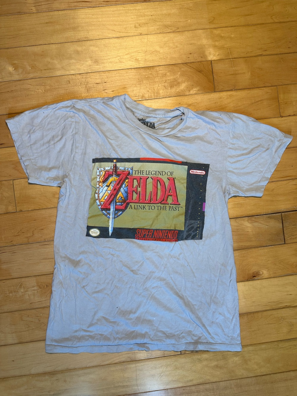 The Legend of Zelda Graphic Tee - Light Blue